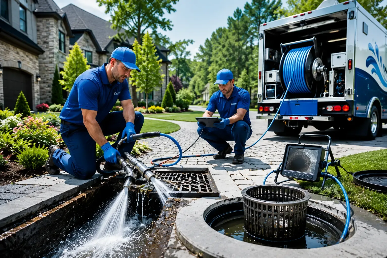 Local outdoor drain cleaning professionals in Hollow Rock, TN